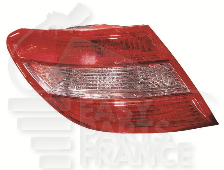 FEU ARG BL - 4 PTES Pour MERCEDES CLASSE C - W204/S204 - ME070 02/07→08/10