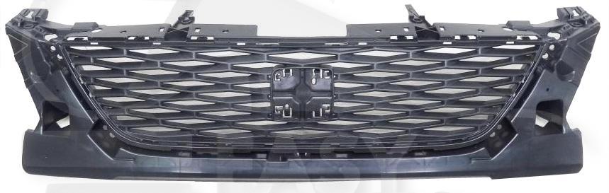 GRILLE DE CALANDRE NOIRE Pour SEAT LEON - SE083 01/13→12/16