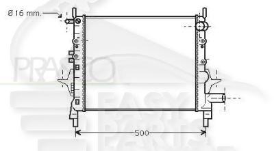 RADIA 1.2 - 1.5 DCI A/CLIM Pour RENAULT TWINGO - RN154 01/12→10/14