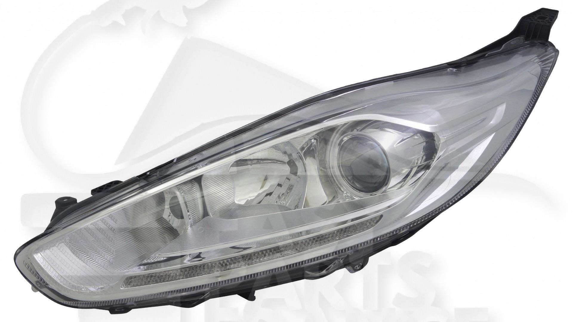 OPT G H7+H1 LED ELECT A/MOTEUR F/CHROME Pour FORD FIESTA - FD037 01/13→04/17