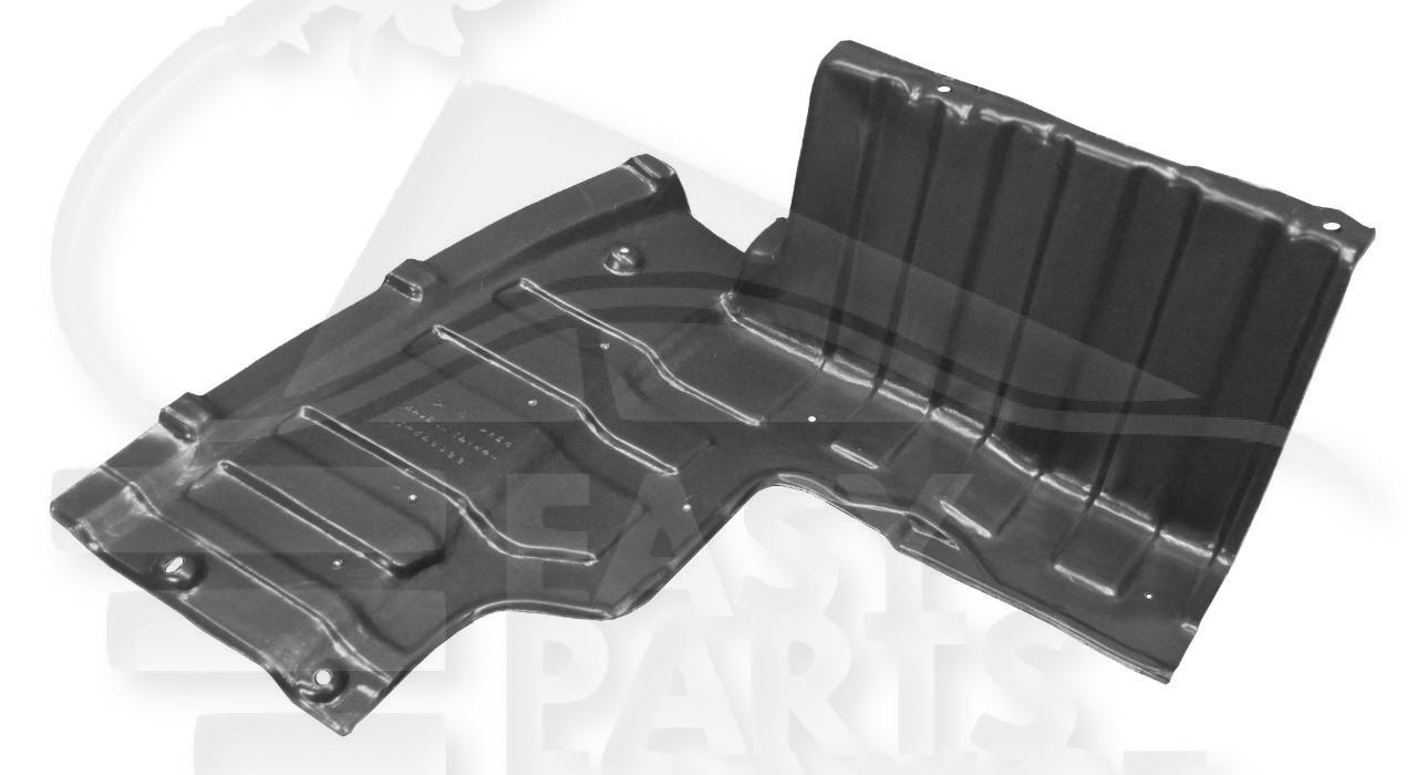 CACHE SS MOTEUR AVD Pour KIA RIO - KI073 07/11→11/14