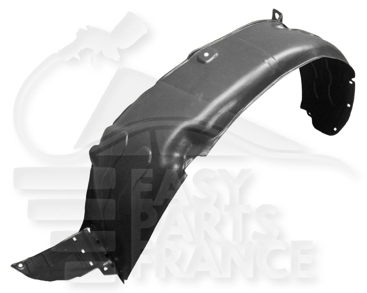 PARE BOUE AILE AVG Pour KIA RIO - KI073 07/11→11/14