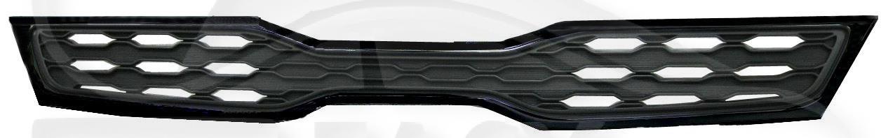 GRILLE DE CALANDRE NOIRE Pour KIA RIO - KI073 07/11→11/14