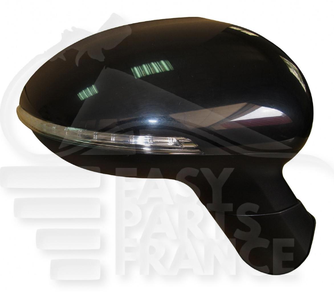 RETRO D ELECT CHAUF A PEINDRE 8 PINS A/FEU Pour KIA RIO - KI073 07/11→11/14