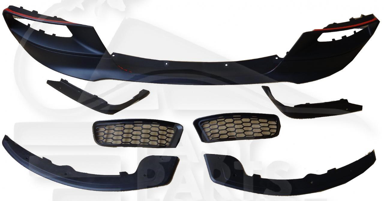 KIT SPOILER DE PC AV - M-PERFORMANCE Pour BMW S1 F 20 - BM013 09/11→01/15