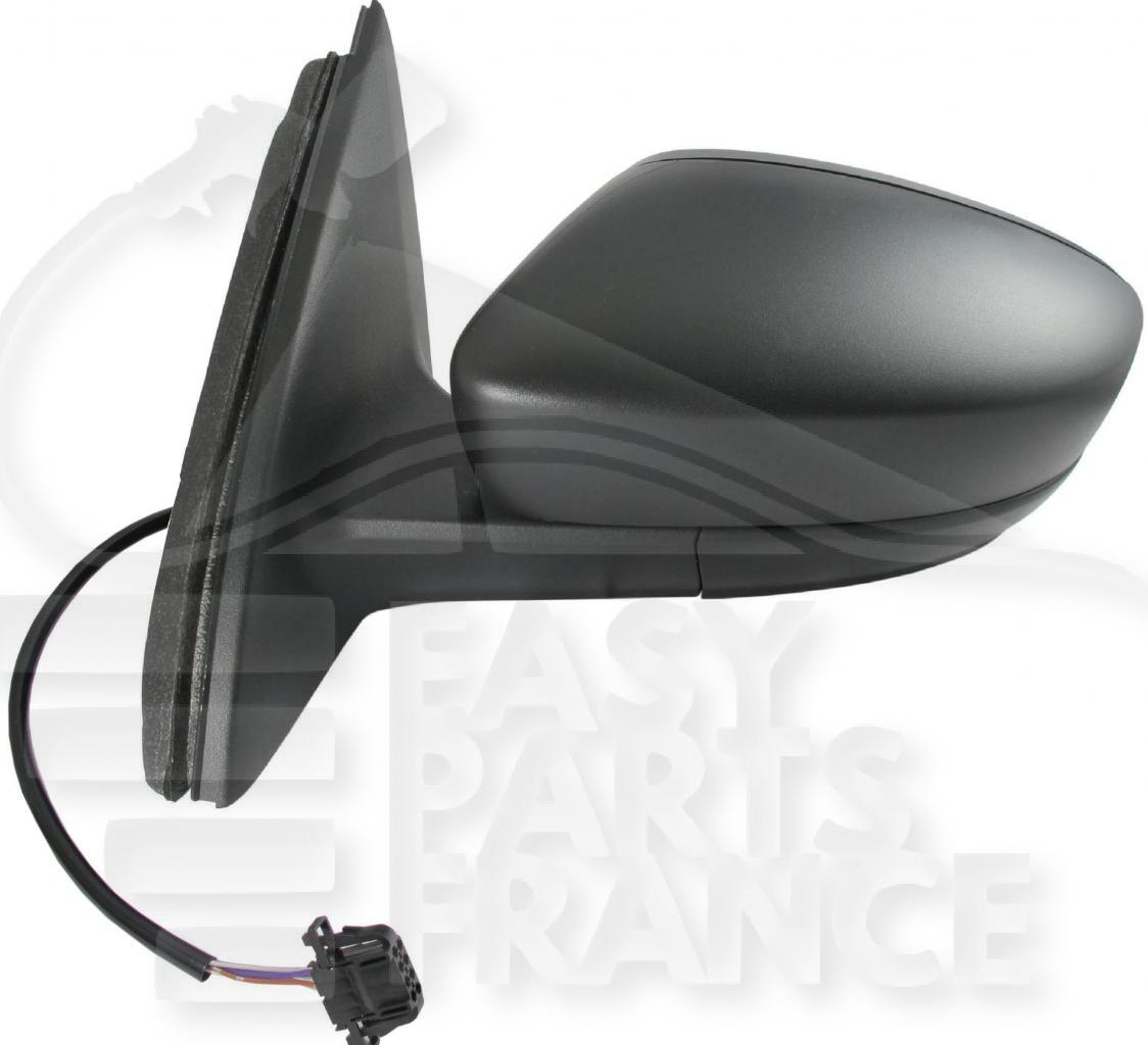 RETRO G ELECT CHAUF NOIR 5 PINS →08/15 Pour SKODA RAPID - SK080 09/12→04/17