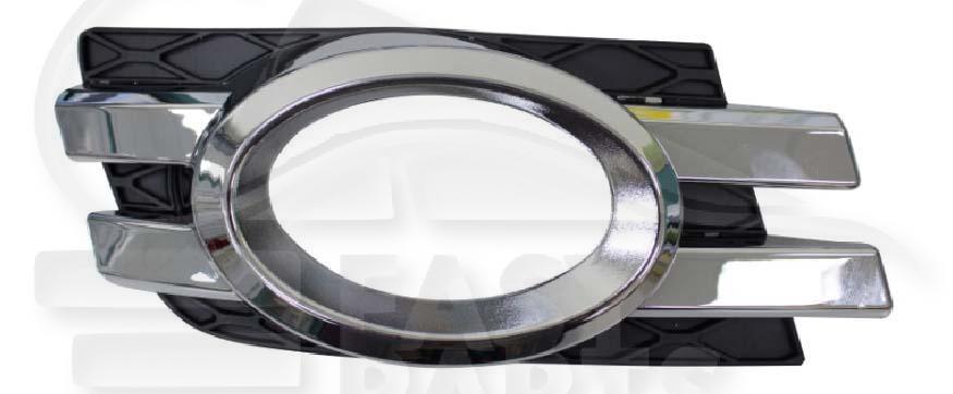 GRILLE DE PC AVD A/EMPL AB A/MOULURE CHROMEE Pour MERCEDES CLASSE GL - X164 - ME270 01/06→11/09