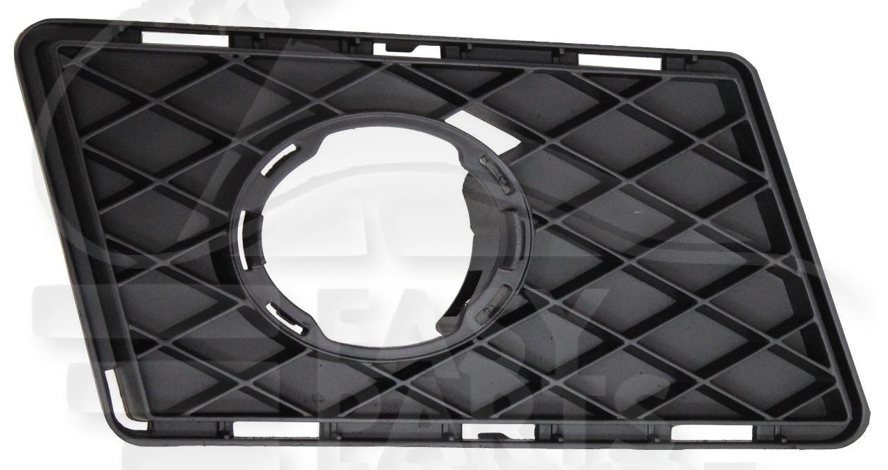 GRILLE DE PC AVD A/EMPL AB NOIRE Pour MERCEDES CLASSE GLK - X204 - ME300 01/08→07/12