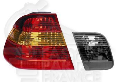 FEU ARG OR/ROUGE EXT MOD 4 PTES Pour BMW S3 E46 4 PTES / BREAK - BM041 09/01→02/05