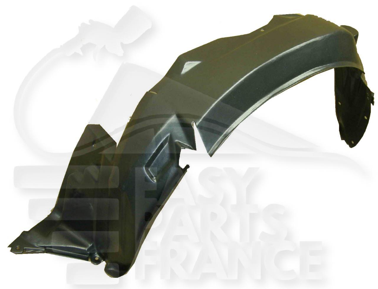 PARE BOUE AILE AVG Pour SUZUKI SPLASH - SZ080 01/08→06/12