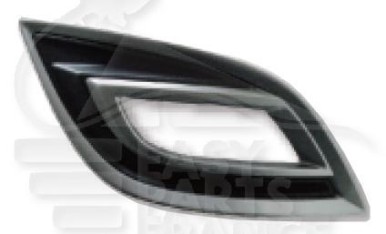 CACHE AB AVD CHROME - NOIRE Pour MAZDA CX 9 - MZ141 01/10→11/12