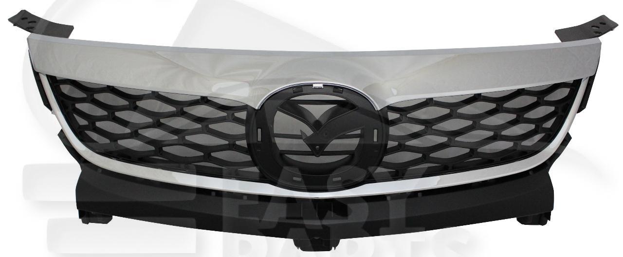 GRILLE DE CALANDRE Pour MAZDA CX 9 - MZ141 01/10→11/12