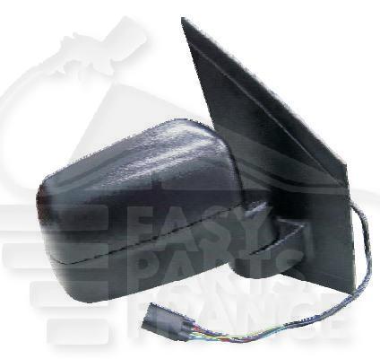RETRO D ELECT CHAUF NOIR 5 PINS Pour FORD TRANSIT CONNECT - FD182 02/09→01/14