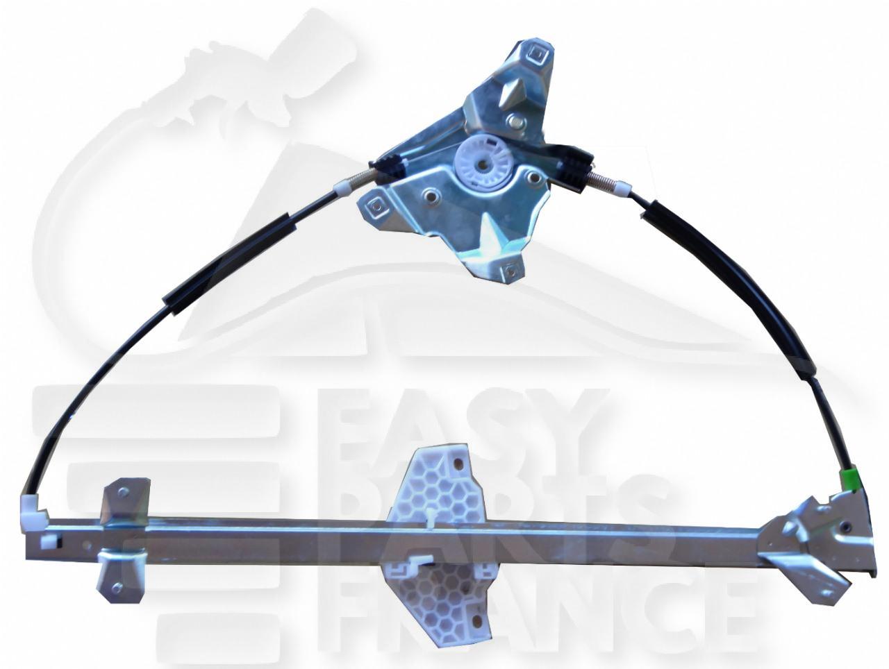 MECANISME DE LEVE VITRE ELECT AVD Pour FORD TRANSIT CONNECT - FD180 02/03→07/06