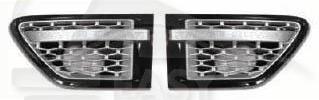 GRILLE AILE AVD ARGENT/GRISE M/AUTOBIOGRAPHY Pour LAND ROVER RANGE ROVER (L322) - LD053 01/10→11/12