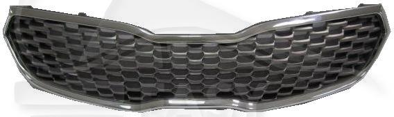 GRILLE DE CALANDRE 4 PTES Pour KIA CERATO - KI043 04/13→