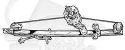 LEVE VITRE AVD MANUEL Pour PEUGEOT BOXER - PG180 04/94→06/99