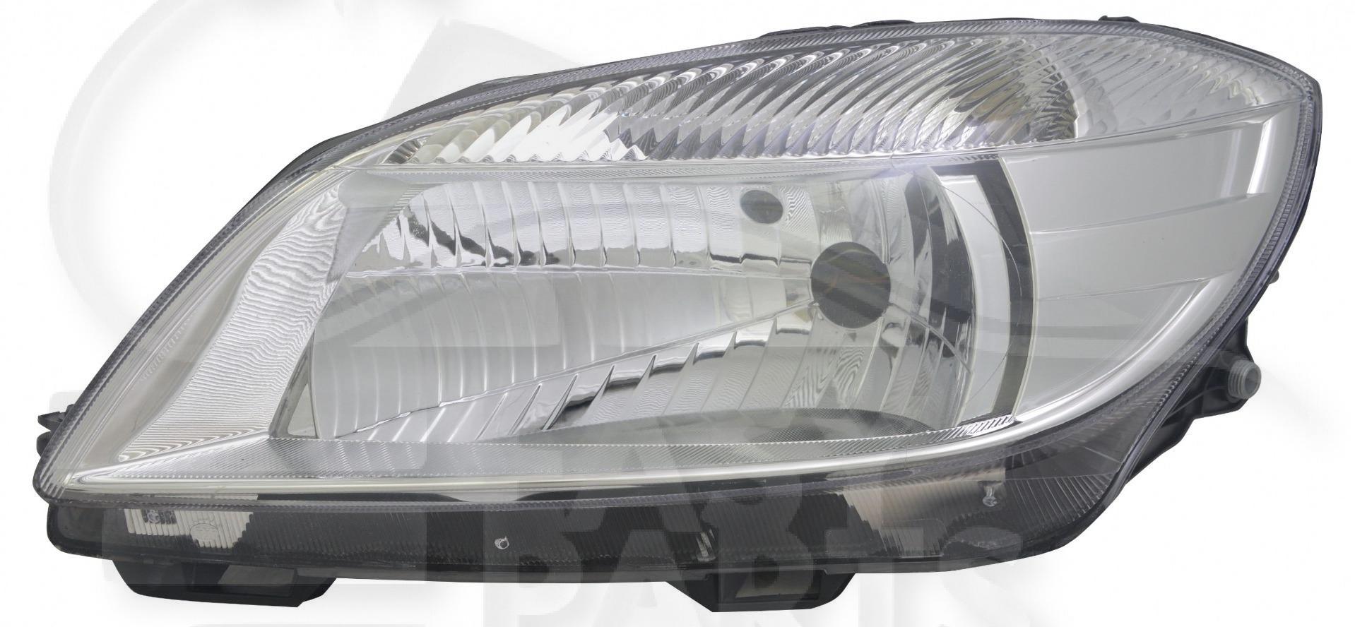 OPT G H4 ELECT A/MOTEUR Pour SKODA ROOMSTER - SK051 03/10→