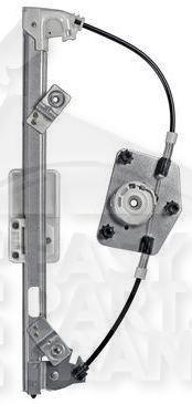 MECANISME DE LEVE VITRE ARG ELECT Pour SKODA FABIA - SK022 04/07→03/10