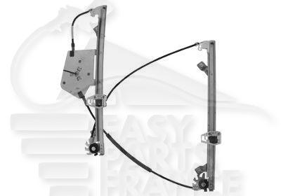 MECANISME DE LEVE VITRE ELECT AVG Pour BMW X1 E84 - M TECH - BM141 07/09→06/12