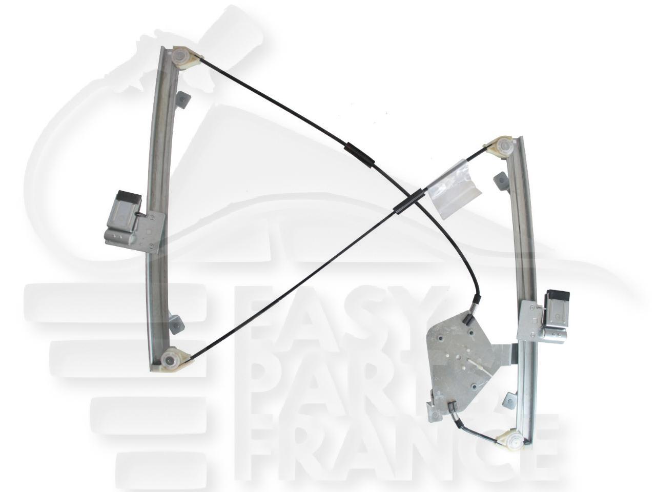 MECANISME DE LEVE VITRE ELECT AVD Pour JAGUAR X-TYPE - JA020 08/03→