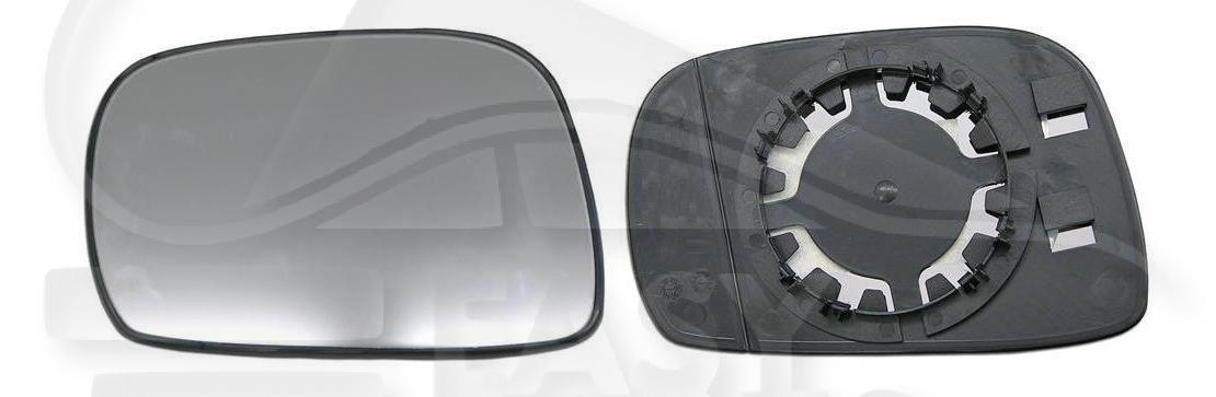 GLACE DE RETRO G CHAUF CONVEX Pour SUZUKI WAGON R - SZ111 04/00→03/08
