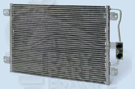CONDENSEUR TT TYPES 535 X 380 X 16 Pour RENAULT MEGANE COUPE - RN165 01/95→03/99