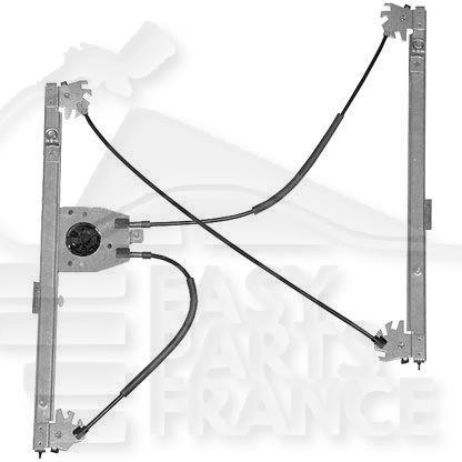 MECANISME DE LEVE VITRE AVD ELECT Pour RENAULT LAGUNA - RN072 01/01→03/05