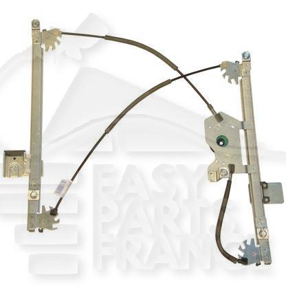 MECANISME DE LEVE VITRE AVG ELECT Pour CITROEN C2 - CT051 01/08→