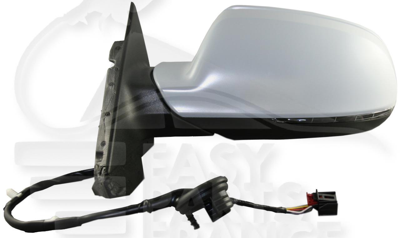 RETRO G ELECT CHAUF A PEINDRE A/FEU 8 PINS 06/10 - > Pour AUDI A3 -3 PTES - AD046 07/08→08/12