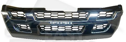 GRILLE DE CALANDRE CHROMEE mod 2 WD - 01/04 - > Pour ISUZU D MAX - IZ010 01/02→12/05