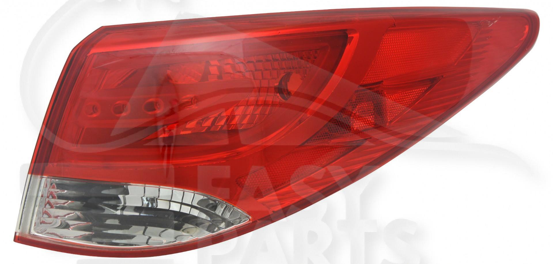 FEU ARD EXT Pour HYUNDAI TUCSON - HY601 01/11→03/15