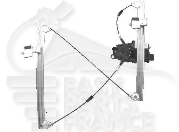 LEVE VITRE ELECT AVD CONFORT Pour PEUGEOT 607 - PG110 05/00→