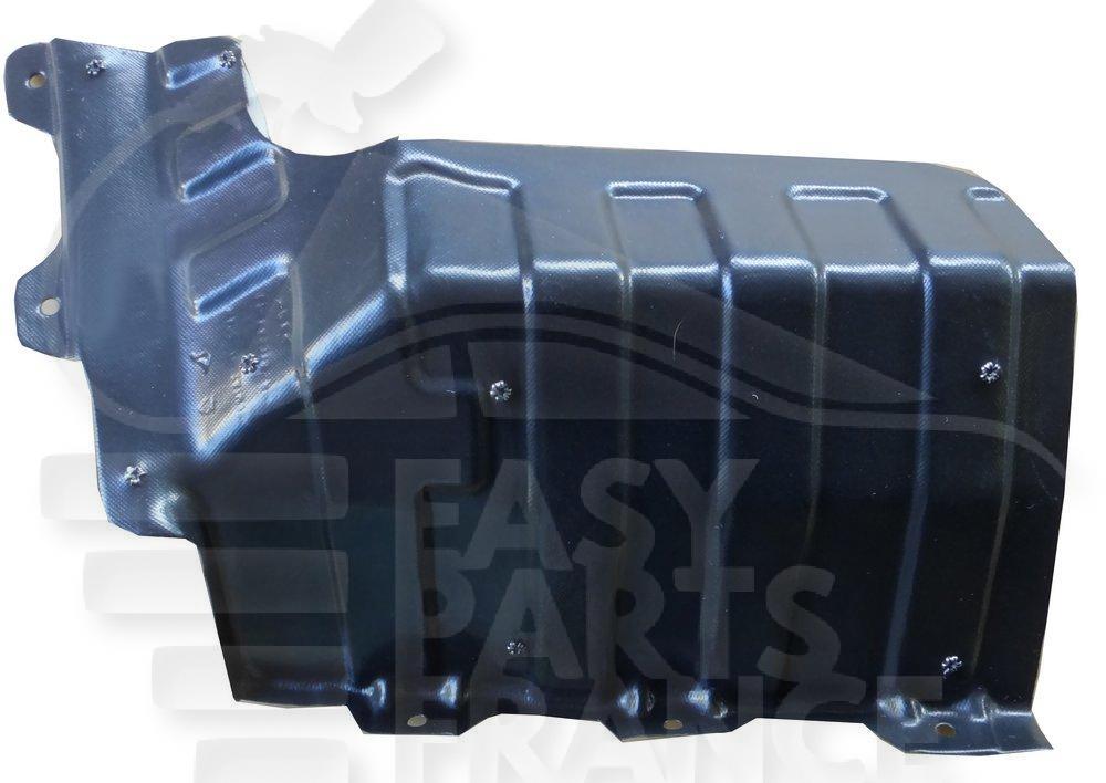 CACHE SS MOTEUR AVD Pour KIA SOUL - KI111 05/11→12/13